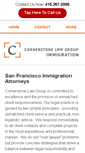 Mobile Screenshot of immigration.cornerlaw.com